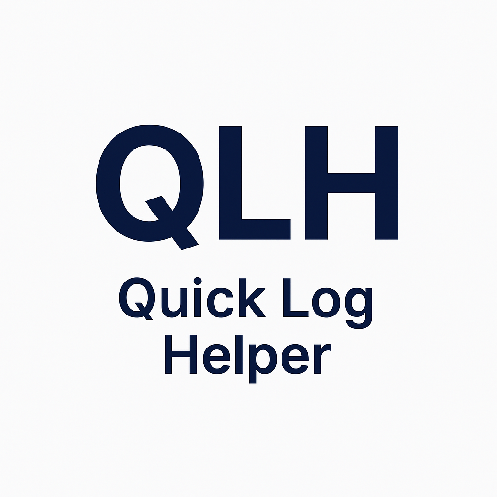 Quick Log Helper